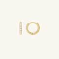 Tennis Huggie Earrings